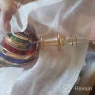 img 1 attached to 6Pc Egyptian Blown Glass Decorative Miniature Perfume Bottles Genie Potions Mix Set - Crafts Of Egypt review by John Fuentes