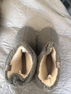 img 1 attached to LongBay Women'S Fur Bootie Slippers: Memory Foam House Shoes With Plush Fleece & Warm Curly Design review by Corey Michaels