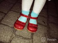 img 1 attached to Mary Jane Girls' Flats: Doll Maker Shoes for Chic Style review by Autumn Feudner