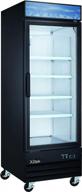 xiltek new one glass door merchandiser refrigerator 23 cu. ft logo
