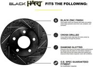 hart brakes front rotors ceramic logo