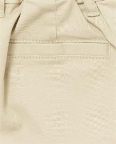 img 1 attached to 🩳 2 Pack Chino Shorts for Toddler Girls by The Children's Place