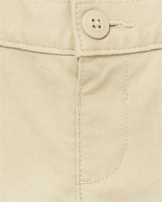 img 3 attached to 🩳 2 Pack Chino Shorts for Toddler Girls by The Children's Place