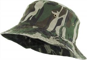 img 4 attached to Funky Junque Packable Bucket Hat For Outdoor Adventures: Camping, Fishing, And Safari
