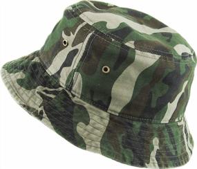 img 1 attached to Funky Junque Packable Bucket Hat For Outdoor Adventures: Camping, Fishing, And Safari
