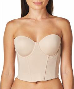 img 4 attached to Basic And Beautiful Bustier For Women By OnGossamer
