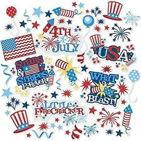 img 4 attached to Paper Die Cuts - July 4Th - Over 60 Cardstock Scrapbook Die Cuts - By Miss Kate Cuttables