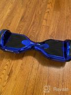 img 1 attached to Experience The Ultimate Riding Adventure: EVERCROSS Self-Balancing Hoverboard With Seat Attachment, Bluetooth Speaker & LED Lights For Kids review by Ray Gist