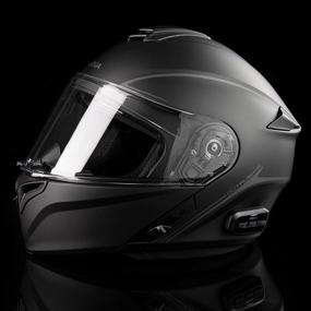 img 2 attached to 🎧 Ultimate Riding Companion: Sena Outrush Bluetooth Helmet with Intercom System