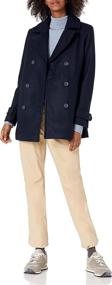 img 1 attached to 🧥 Stay Chic and Warm with Amazon Essentials Womens Peacoat Heather Women's Coats, Jackets & Vests