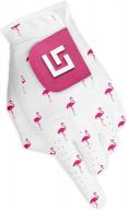 uther dura golf glove – durable, comfortable, tailored fit with zip pouch logo