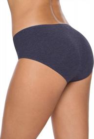 img 1 attached to Stay Comfortable All Day With Wealurre'S Seamless Cotton Bikini Panties For Women