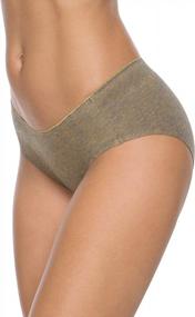 img 2 attached to Stay Comfortable All Day With Wealurre'S Seamless Cotton Bikini Panties For Women