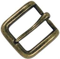tandy leather antique brass wave buckle - 1.5 inches (1641-09) logo