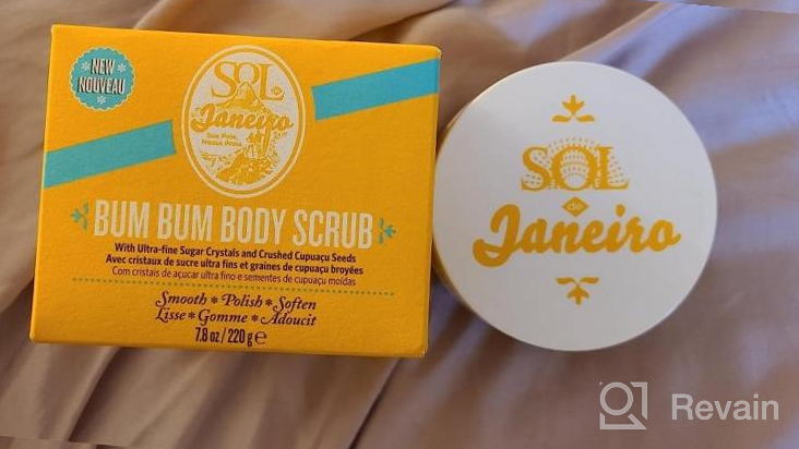 img 1 attached to Get Perfectly Smooth Skin With SOL DE JANEIRO Bum Bum Body Scrub - 7.7Oz review by Michael Maes
