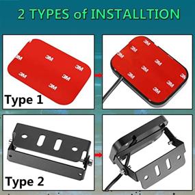 img 1 attached to 🔧 6 Gang Switch Panel - Universal Waterproof Dimmable Control Relay System Box with Slim Touch Panel, Harness, and Label Stickers for Trucks, Boats, ATVs, UTVs, SUVs, and Cars