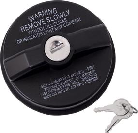 img 2 attached to Top-Rated Locking Gas Cap Replacement for Toyota, Acura, 🔒 Chevy, Honda, Infiniti, Mazda, Nissan, Buick, Cadillac GMC & More