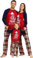 🏻 ultimate holiday cheer: iffei matching family christmas elf pajama sets with playful striped bottoms! logo