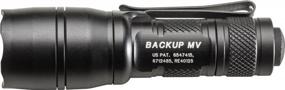 img 3 attached to Black SureFire E1B-MV Backup Flashlights - Dual Output LED With Advanced MaxVision Beam Technology