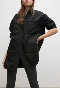 img 3 attached to AIWUFLY Womens Lightweight Quilted Padding Women's Clothing - Coats, Jackets & Vests