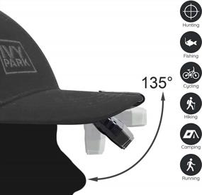 img 1 attached to Get Ultimate Convenience With Rechargeable Clip-On Cap Light For Fishing, Camping, And Hand Work