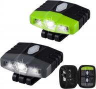 get ultimate convenience with rechargeable clip-on cap light for fishing, camping, and hand work логотип