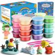 ultra light & safe modeling clay kit - 24 colors, ideal for children - ifergoo air dry magic clay logo