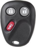 🔑 eccpp keyless entry remote key fob replacement for cadillac escalade, hummer h2, pontiac torrent, saturn vue, gmc sierra yukon lhj011 (pack of 1) logo