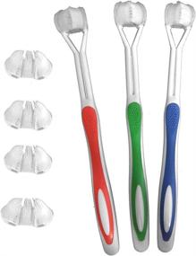 img 4 attached to 🪥 Efficient Toothhugger Toothbrush with Replaceable Bristle Heads - SUPVOX