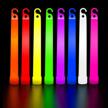 light up your party: 25 pack of waterproof glow sticks for kids and adults - perfect party favors and decorations logo