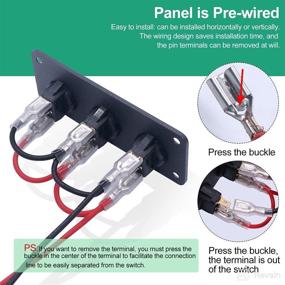 img 1 attached to Twidec Rocker Lighting Control KCD2 102N BU XBZ