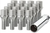 16 chrome 12x1.5 spline tuner lug bolts 27mm shank for aftermarket wheels - dpaccessories bs27k2hc-ch04016 logo