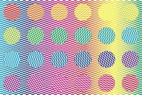img 4 attached to Bgraamiens Puzzle-Головокружительный цветной лабиринт-1000 штук Творческий цвет и полосатая головоломка Цветная головоломка