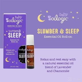 img 3 attached to 🌙 Oilogic Baby Essentials: Slumber & Sleep Roll-On - Pure Lavender & Chamomile Oil for Gentle & Safe Aromatherapy