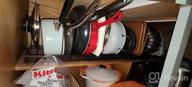 img 1 attached to Streamline Your Kitchen With MDHAND'S Adjustable Pots And Pans Organizer For Cabinets - 3 DIY Methods And Pot Lid Storage Included review by Mike Kies