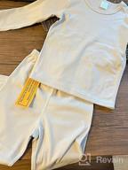 img 1 attached to Ultra Soft Boys Thermal Underwear Sets - Kids Long Johns and Toddler Base Layer Sets review by Mario Hernandez