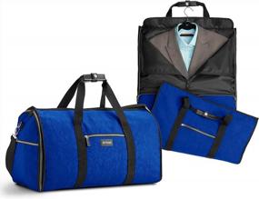 img 4 attached to Biaggi Luggage Hangeroo: The Ultimate Two-In-One Garment Bag + Duffle for Effortless Travel