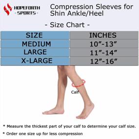 img 3 attached to Compression Socks For Plantar Fasciitis: Relieve Pain, Increase Circulation & Reduce Swelling With HOPEFORTH Calf Foot Sleeves.