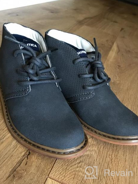 img 1 attached to 👞 Nautica Kids Boys Dress Chukka Boot: Stylish and Comfortable Youth Casual Bootie for Little Kids and Big Kids review by Chris Russell