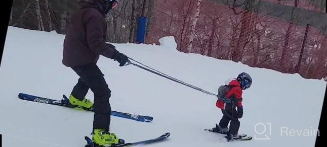 img 1 attached to Teach Your Child Skiing And Snowboarding Fundamentals With Sklon Harness Trainer - Premium Training Leash Equipment For Kids! review by Walt Smirnoff