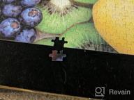 img 1 attached to 🍓 1000 Piece Fruit Jigsaw Puzzle: Fun Family Game, Educational Toy for Adults, Unique Design DIY Home Decoration review by Justin Malkowski