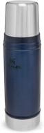 💧 stanley classic legendary bottle 0.47l / 16oz nightfall vacuum, 0.7l: superior insulation for all-day hydration logo
