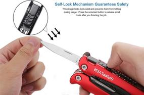 img 3 attached to 13-In-1 Multi Tool Pliers With Locking Blade & Pocket Clip - Perfect For Campers And Survivalists!