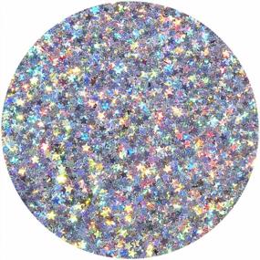 img 3 attached to Silver Holographic Stars Glitter Grout Tile Additive 100G - Easy To Use For Tiles, Bathroom, Wet Room & Kitchen