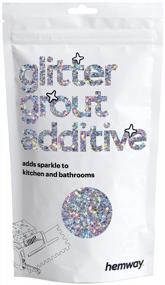 img 4 attached to Silver Holographic Stars Glitter Grout Tile Additive 100G - Easy To Use For Tiles, Bathroom, Wet Room & Kitchen