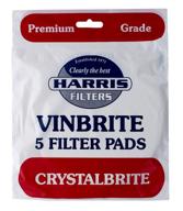 harris crystalbrite filter pads vinbrite logo