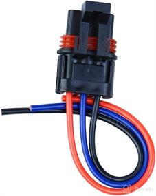 img 1 attached to 🔌 6 Pulse Power Plug Pigtail Connector: Compatible with Polaris Ranger XP 1000 / RZR RS1 General Models 2018-2021, Harness Blue