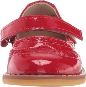 img 3 attached to Elephantito Girls Patent Medium Toddler Girls' Shoes : Flats