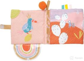 img 3 attached to 🦙 Optimized Manhattan Toy Llama Soft Activity Book for Babies: Includes Squeaker, Crinkle Paper, and Safe Mirror