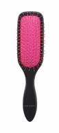 designer sculpt paddle hair brush with copper bristles for all hair types - long hairbrush for thick, thin, curly, straight, and wavy hair by cricket copper clean logo